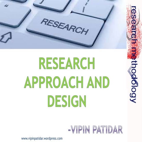 Research approach and design