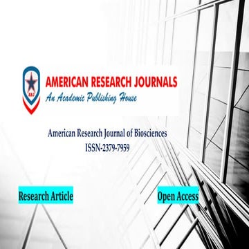 Open Science Journal of Bioscience and Bioengineering | PDF