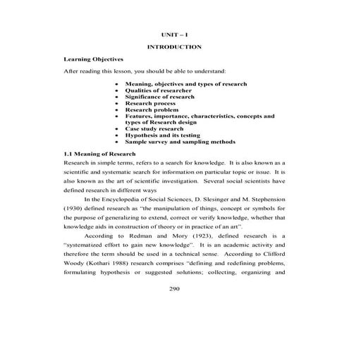 Research methodology