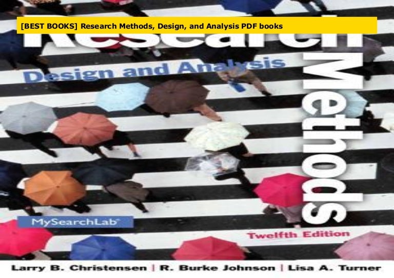 [BEST BOOKS] Research Methods, Design, and Analysis PDF books
