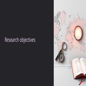 Research objectives types and classification
