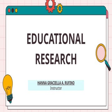 Educational Research and their parts haiawnstsgwbwiwnwjuwdgeu