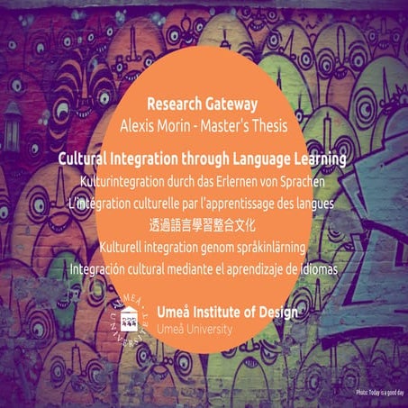 Thesis Project Presentation Pdf