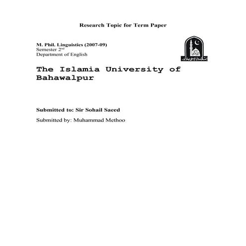 Research Proposal Methoo