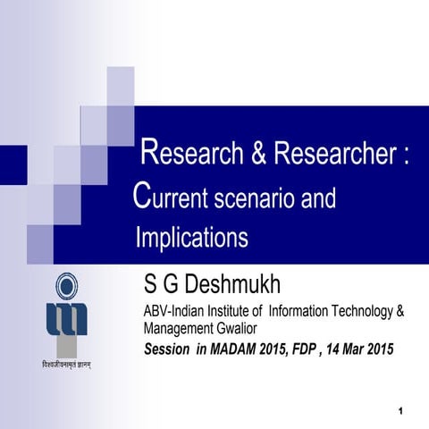 Research sgd-madam-2015-14-mar-2015