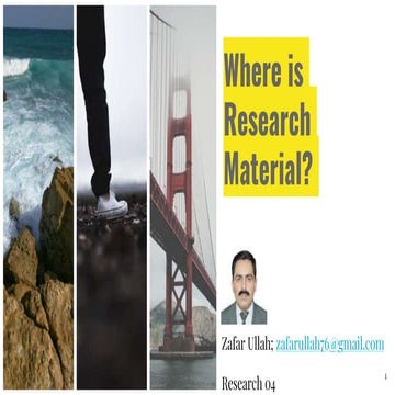 Research 04. where is Research material