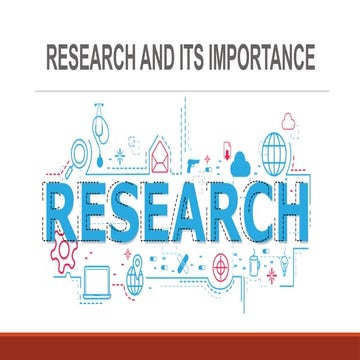 PRACTICAL RESEARCH 1 Research and its Importance.pptx