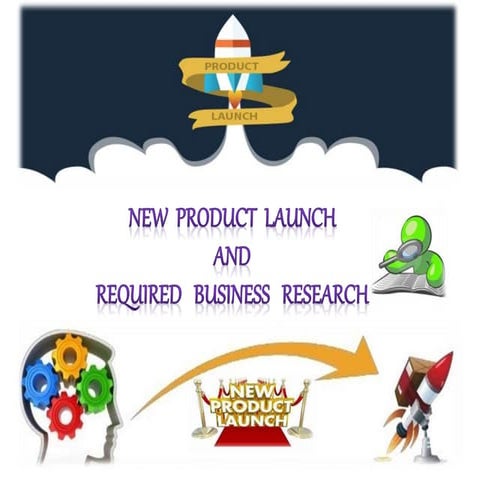 new product launch and required business research