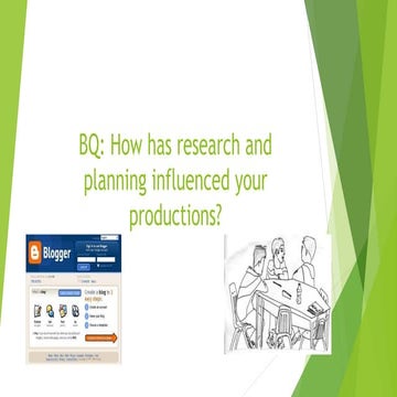 Research and planning