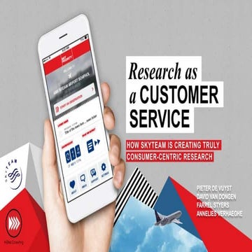 Research as a Customer Service