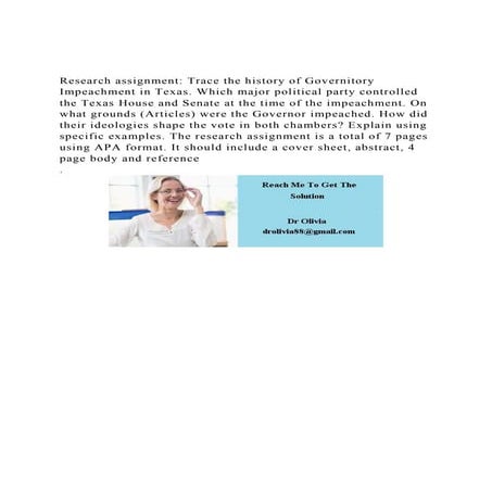 Research assignment Trace the history of Governitory Impeachmen.docx