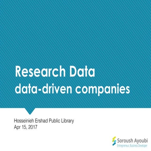 داده های پژوهشی