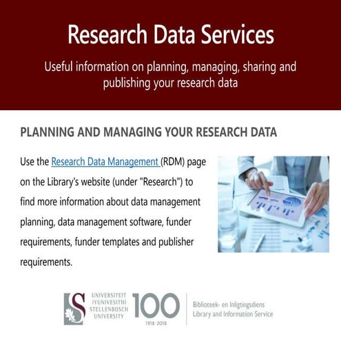Research data services