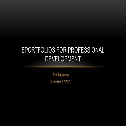 Research day eportfolios