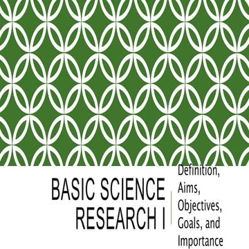 Research-Definition and Purpose