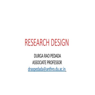 Research Design Durga Rao Jan 20 2025.pptx