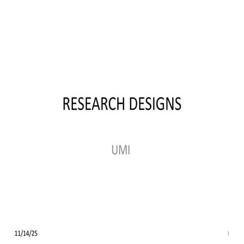 Research Designs in Project Management.ppt