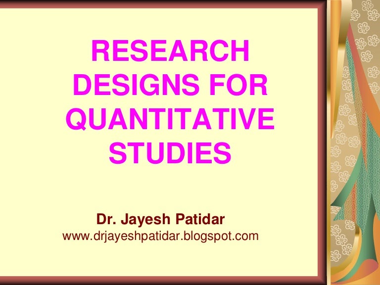 quant studies quant studies