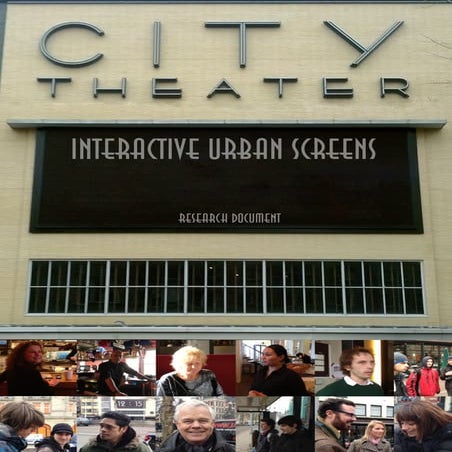 Research Document Interactive Urban Screens