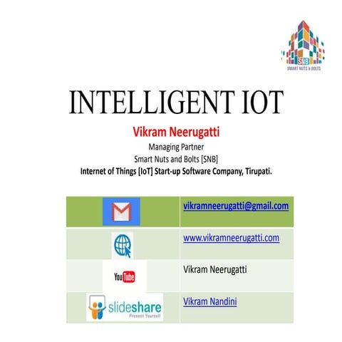 Internet of Things [IoT]