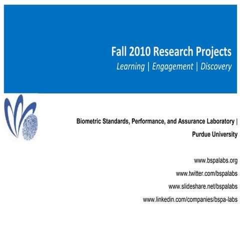 Research fall 2010