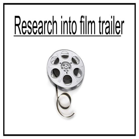 Research Film Representation Powerpoint