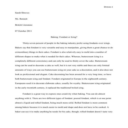 Senior Project Research Paper