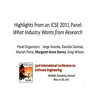 Research industry panel review