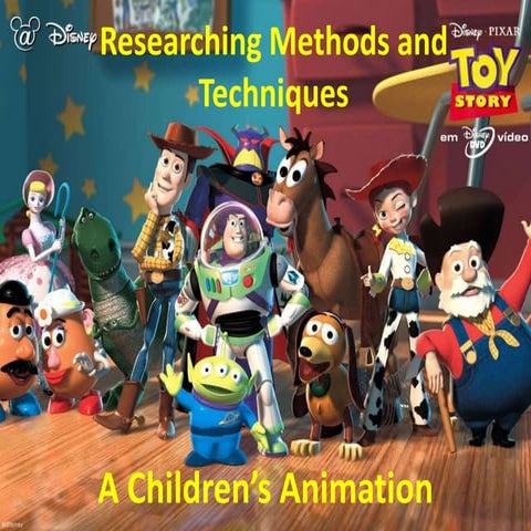 Researching methods and techniques childrens animation