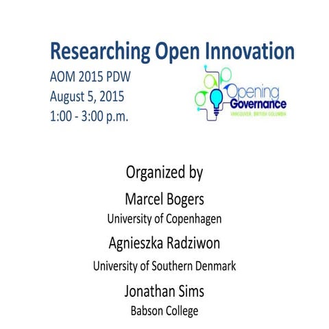 SOURCES OF INNOVATION | PPT