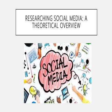 Researching social media