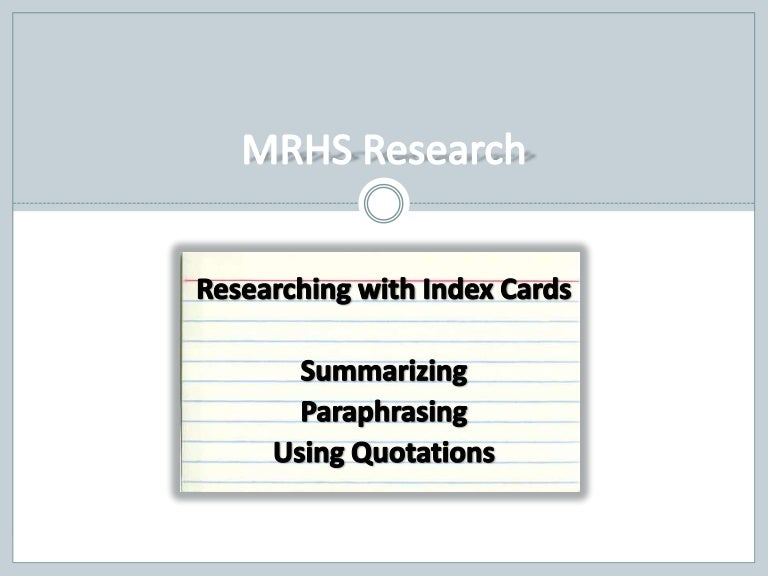 Research note cards pdf image