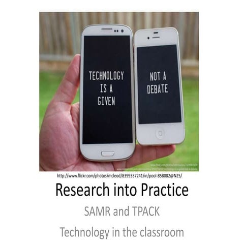 Research into practice