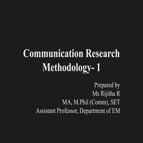 Research and its types