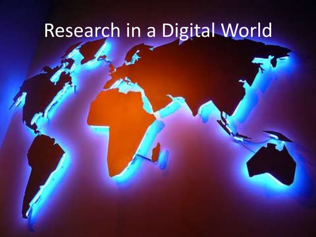 Research lausanne2011