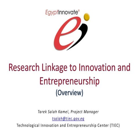 Research linkage to_innovation_and_entrepreneurship_ts