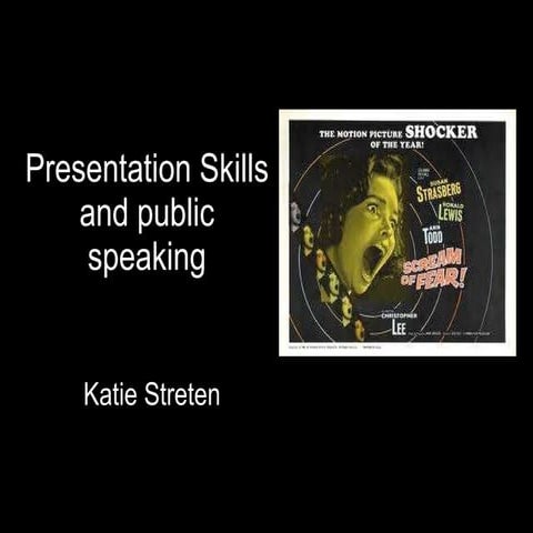 Research presentation