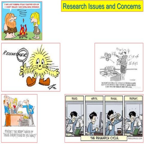 Research Issues and Concerns