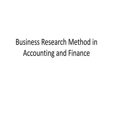 Research method chapter 1