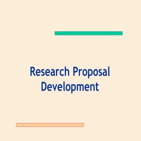 Research Method Proposal Development in Eng.