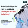 Research methodologies that result in data collecting from the patient medica...