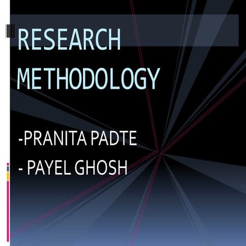 Research methodology