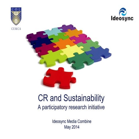 CR and Sustainability - Research methodology