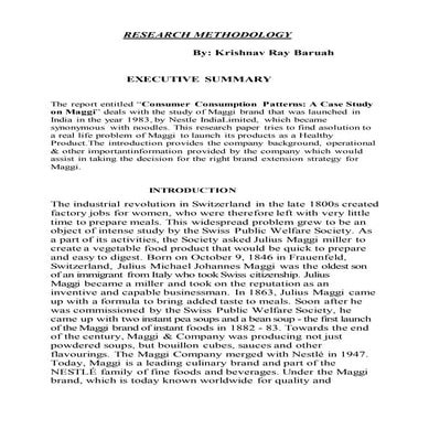 Research Methodology