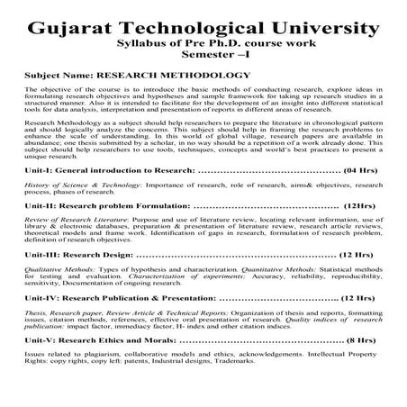 Research methodology