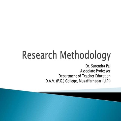 Research methodology