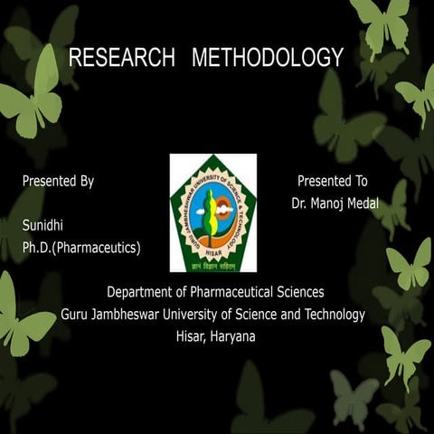 Research methodology
