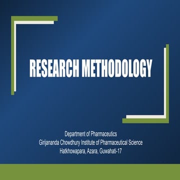 Research methodology