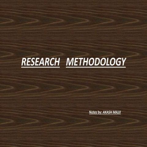 Research   Methodology