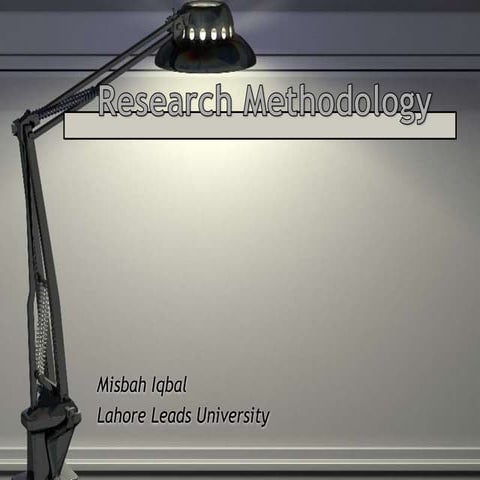 Research methodology